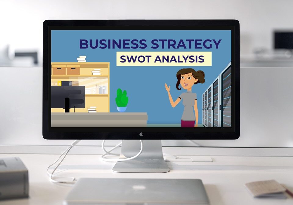 Thumbnail of SWOT analysis Powtoon video