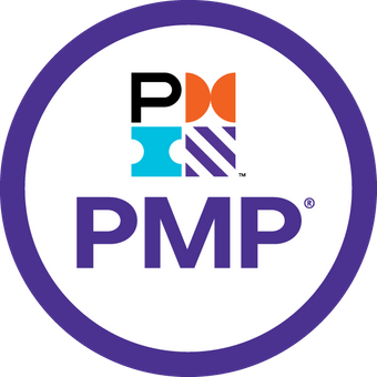 PMP Badge issued by Credly